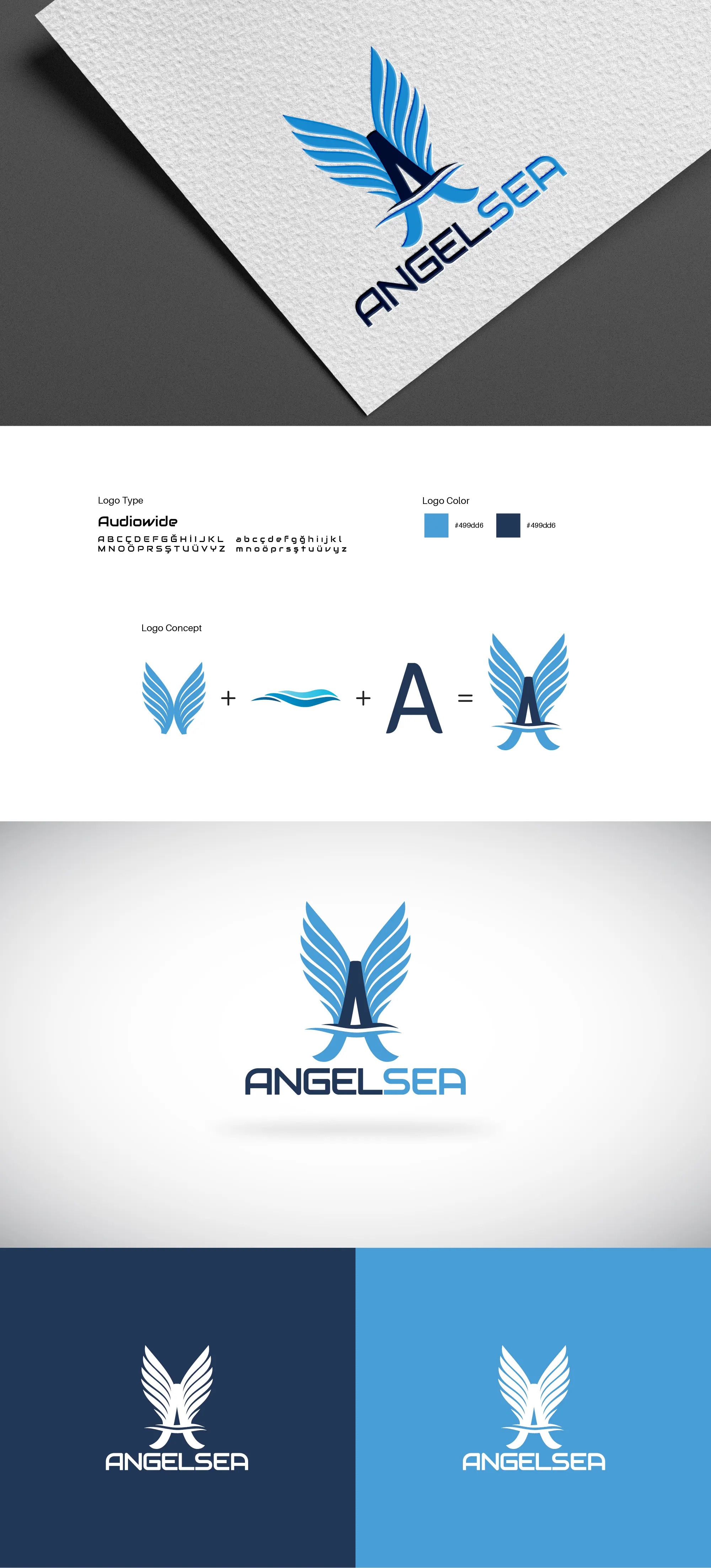 Caner Yılmaz Angelsea Logo Tasarım,Caner Yılmaz Art Director, Kurumsal Kimlik Tasarımı, Logo Tasarımı, Kartvizit Tasarımı, Zarf Tasarımı, Marka Tasarımı, Antetli Kağıt Tasarımı